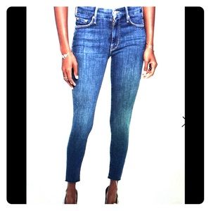 Mother The Looker Ankle Fray In Girl Crush